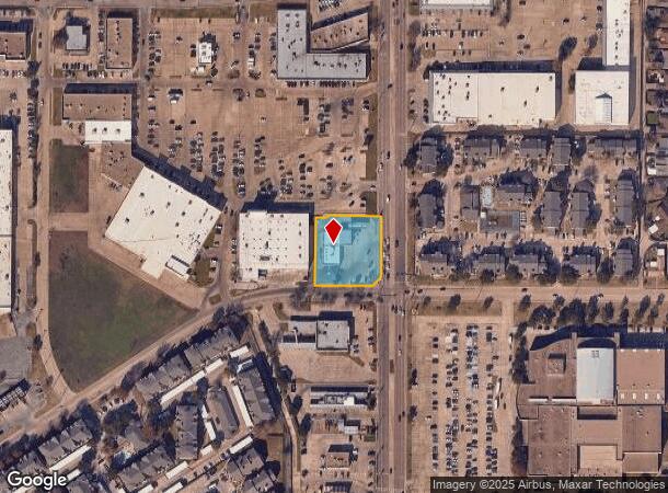  3205 N Galloway Ave, Mesquite, TX Parcel Map