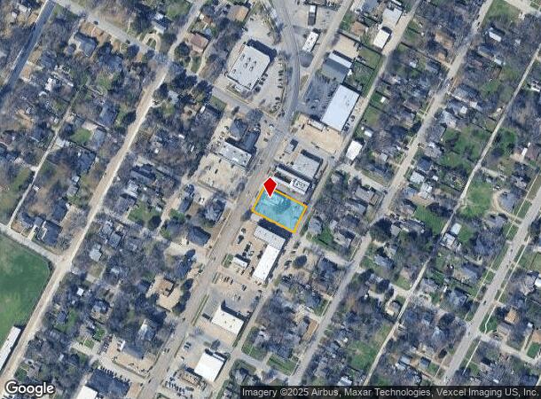  1102 Ferris Ave, Waxahachie, TX Parcel Map