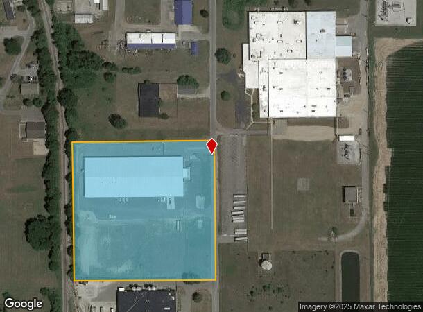  621 Industrial Park Dr, Constantine, MI Parcel Map