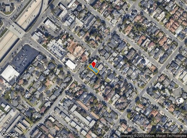 2214 Elden Ave, Costa Mesa, CA Parcel Map