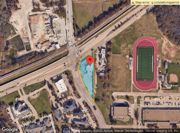 3613 Ira E Woods Ave, Grapevine, TX Parcel Map