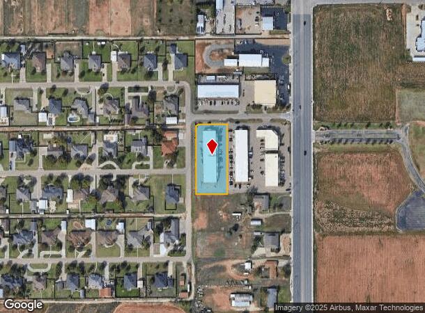 12402 Slide Rd, Lubbock, TX Parcel Map