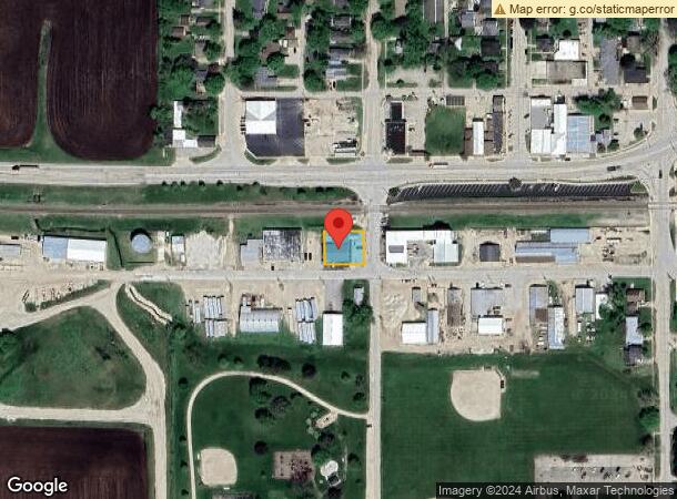  320 W Adams St, Waterman, IL Parcel Map