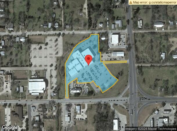  1600 Chestnut St, Bastrop, TX Parcel Map