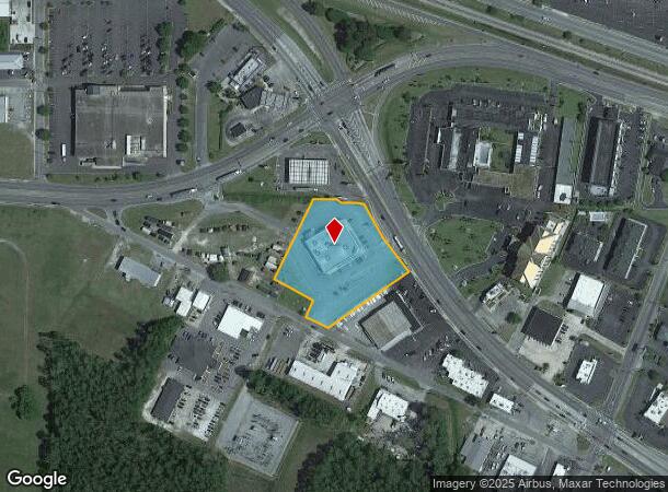  1740 Memorial Dr, Waycross, GA Parcel Map