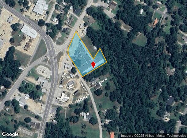 701 San Augustine St, Center, TX Parcel Map