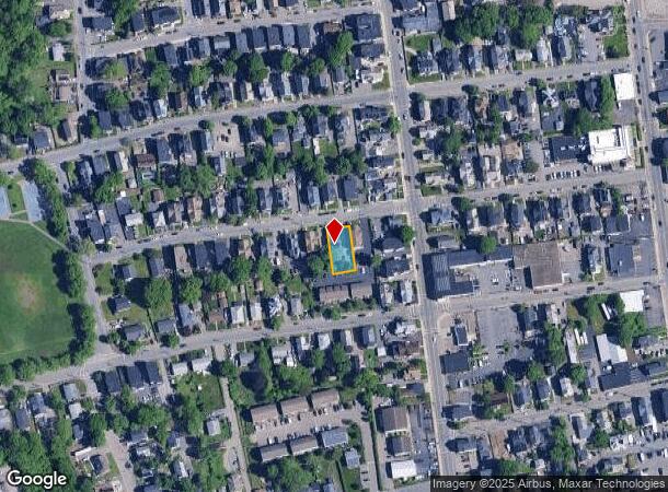  68 Harvard St, Brockton, MA Parcel Map