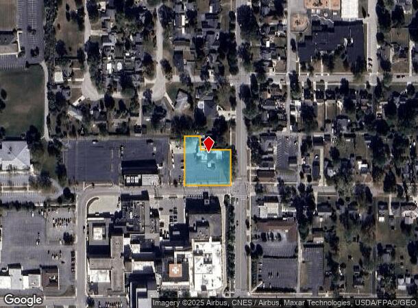  100 W Pearl St, Findlay, OH Parcel Map