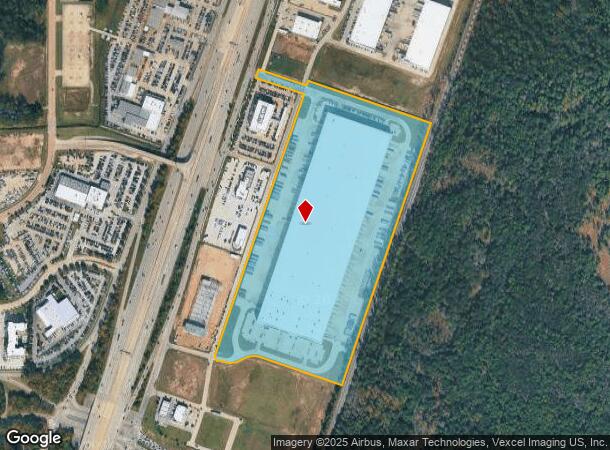  18240 Highway 59 N, Humble, TX Parcel Map