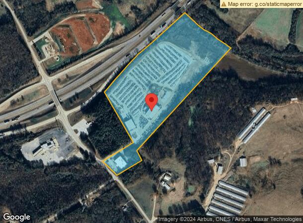  774 Highway 320, Carnesville, GA Parcel Map