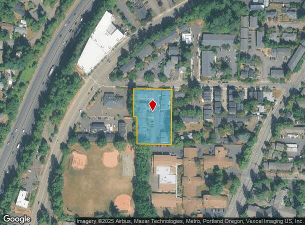 4728 Sw Luradel St, Portland, OR Parcel Map