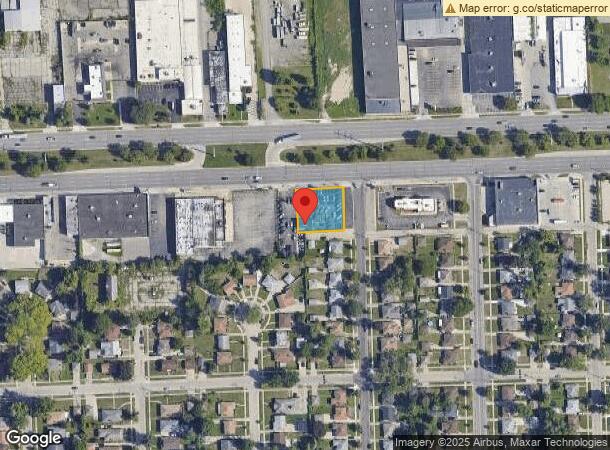  21101 W 8 Mile Rd, Detroit, MI Parcel Map