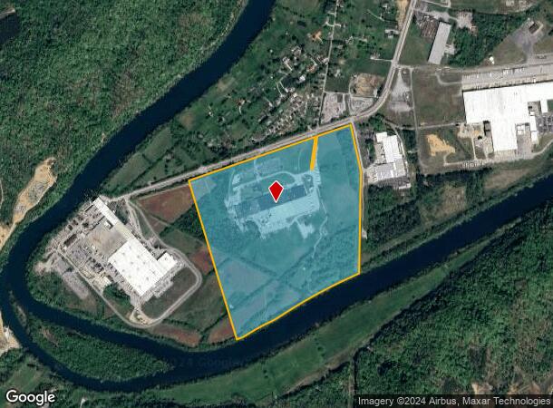  520 Jd Yarnell Industrial Pkwy, Clinton, TN Parcel Map