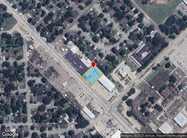 1212 Sam Houston Dr, Victoria, TX Parcel Map