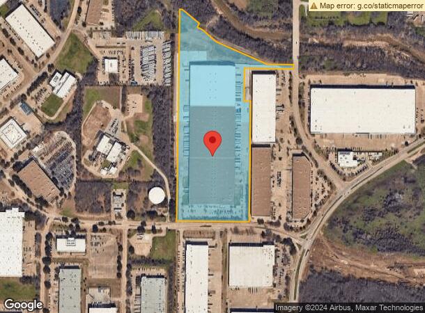  5425 F A A Blvd, Irving, TX Parcel Map