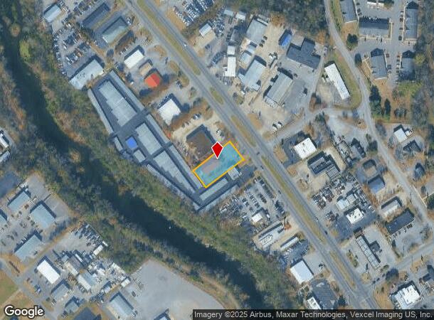  1335 Nw Broad St, Murfreesboro, TN Parcel Map