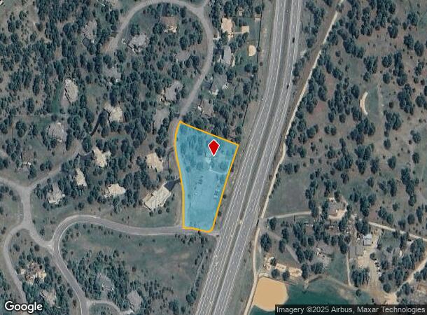  1524 Belford Ct, Evergreen, CO Parcel Map