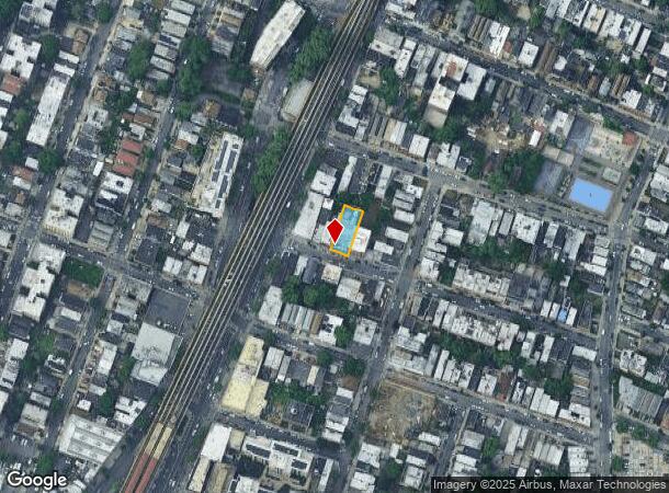 711 E 214Th St, Bronx, NY Parcel Map