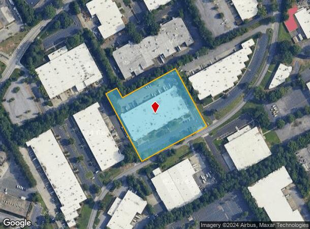  4437 Park Dr, Norcross, GA Parcel Map