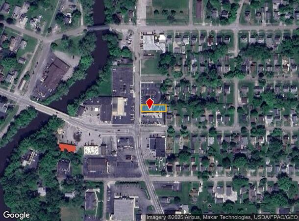  215 E Broad St, Newton Falls, OH Parcel Map