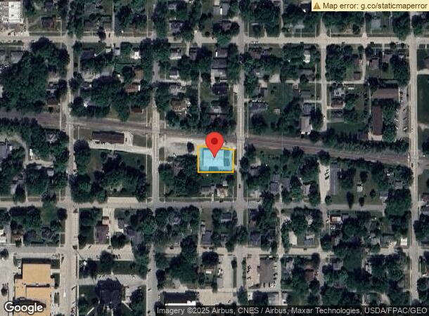  402 N B St, Fairfield, IA Parcel Map