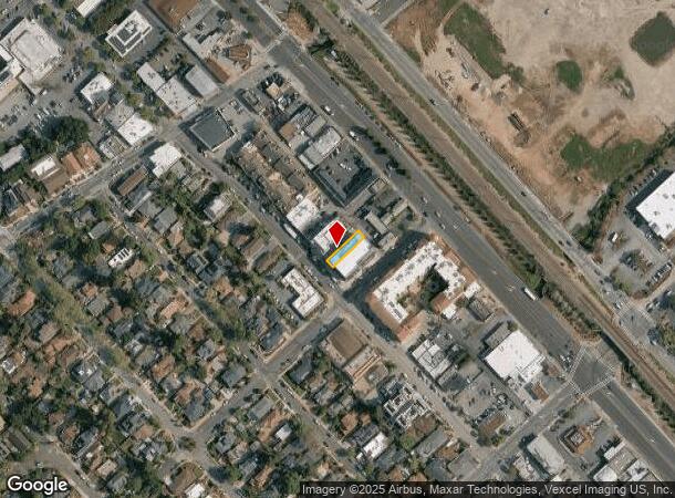  987 Laurel St, San Carlos, CA Parcel Map