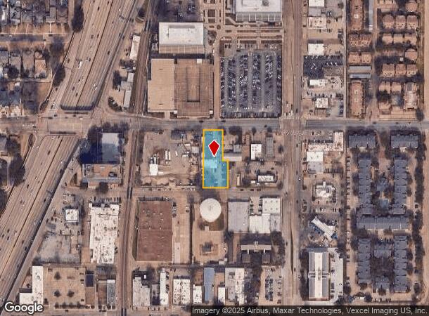  5614 E University Blvd, Dallas, TX Parcel Map