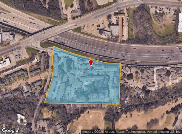  1306 N Plymouth Rd, Dallas, TX Parcel Map