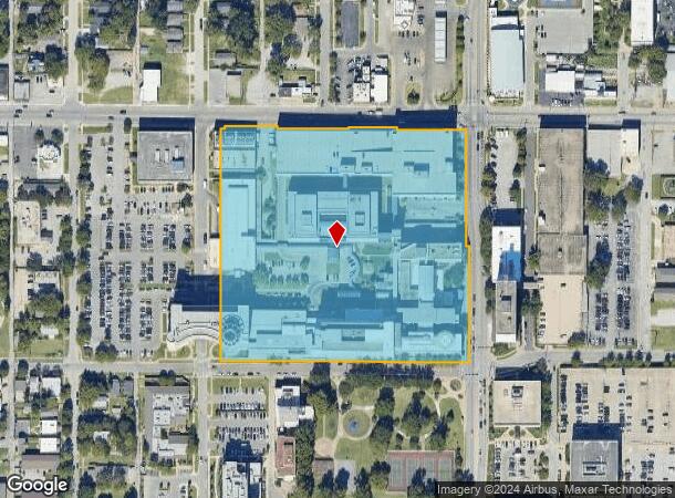  1120 S Utica Ave, Tulsa, OK Parcel Map