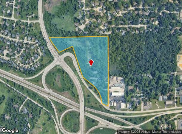  Foothill Rd, Elgin, IL Parcel Map