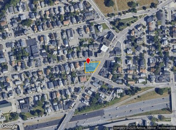  134 Harrison St, Pawtucket, RI Parcel Map
