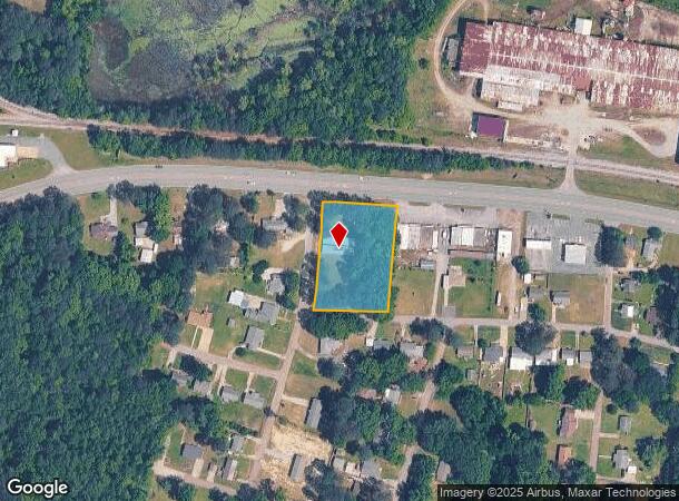  911 Julian R Allsbrook Hwy, Roanoke Rapids, NC Parcel Map