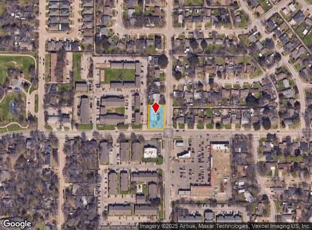 1501 N Nursery Rd, Irving, TX Parcel Map