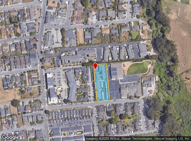 801 Arnold Way, Half Moon Bay, CA Parcel Map