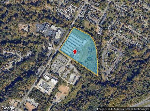 1501 Avon Street Ext, Charlottesville, VA Parcel Map