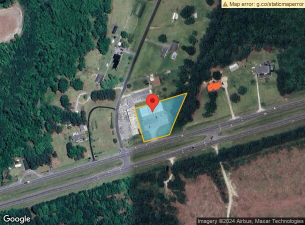  1537 Freedom Way, Hubert, NC Parcel Map