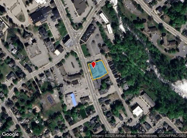  484 Main St, Springvale, ME Parcel Map