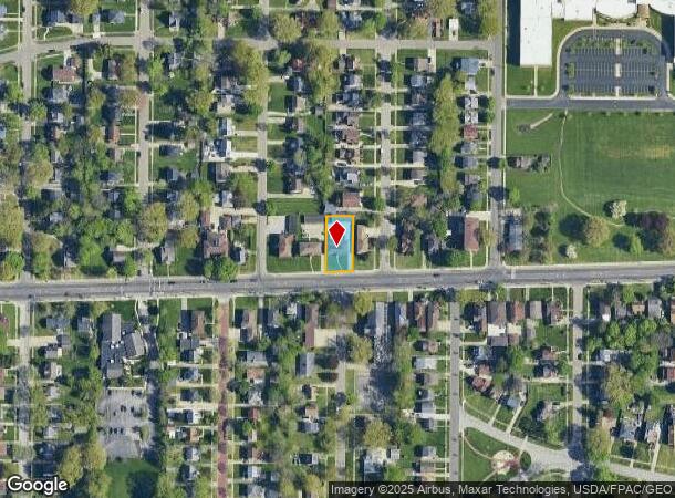 1136 Copley Rd, Akron, OH Parcel Map