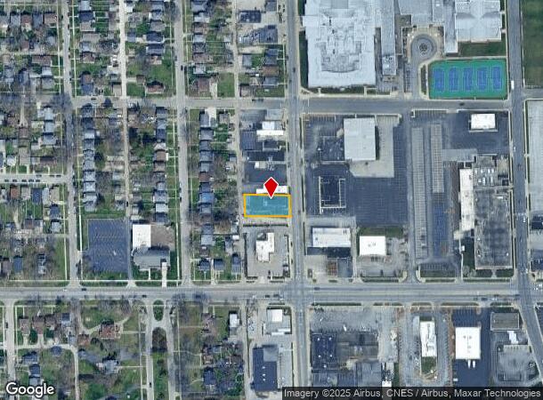  3802 S Calhoun St, Fort Wayne, IN Parcel Map