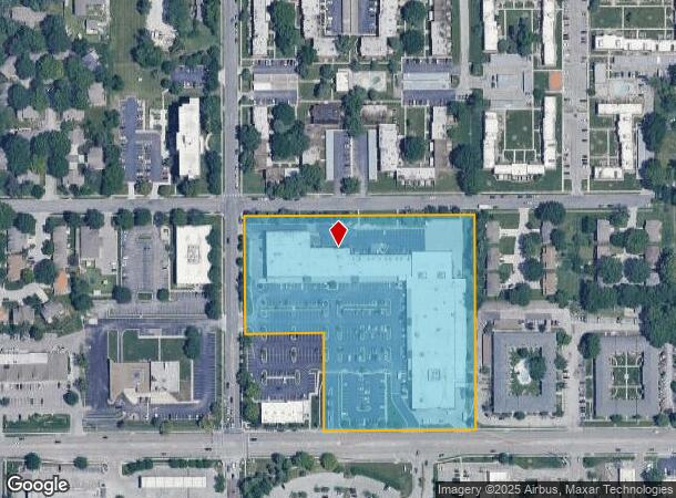  9720 W 87Th St, Overland Park, KS Parcel Map