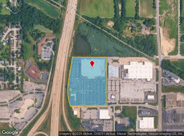 1347 E 79Th Ave, Merrillville, IN Parcel Map