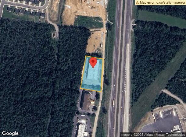  1575 Halifax Dr, Columbia, TN Parcel Map