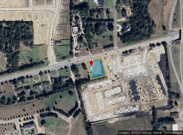 3412 W Houston St, Sherman, TX Parcel Map