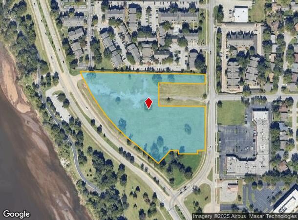  6720 S Peoria Ave, Tulsa, OK Parcel Map