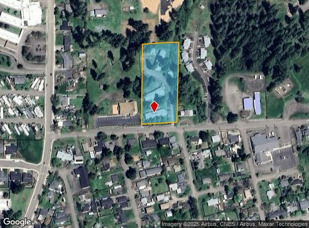  1007 W Sixth Ave, Sutherlin, OR Parcel Map