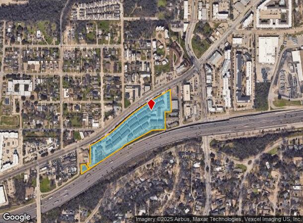 1210 Fort Worth Ave, Dallas, TX Parcel Map