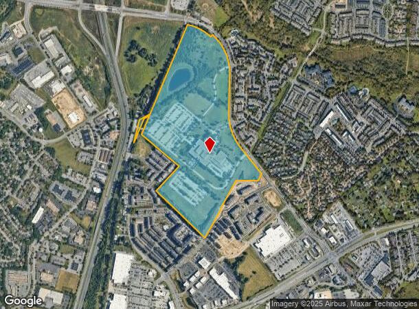  1 Frederick Health Way, Frederick, MD Parcel Map