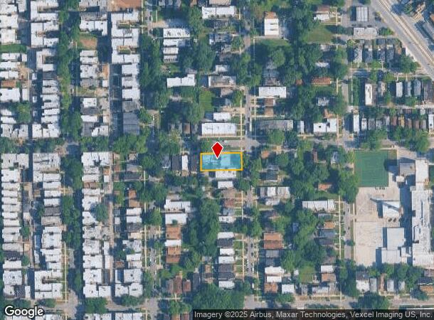 7700 S Saginaw Ave, Chicago, IL Parcel Map