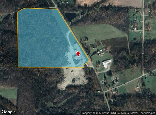  15921 S Mosiertown Rd, Meadville, PA Parcel Map