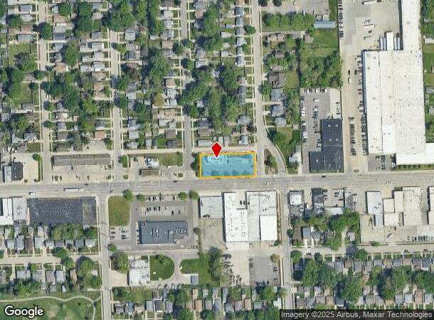 1221 E 9 Mile Rd, Hazel Park, MI Parcel Map